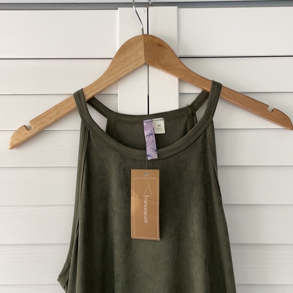 Francesca’s Alya Olive Dress - Picture 3 of 7